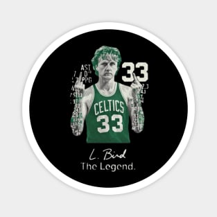 Larry Bird Middle Finger Magnet